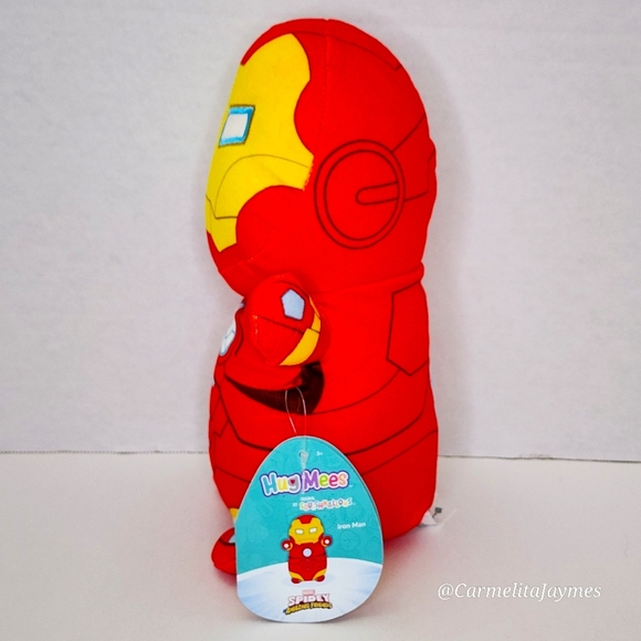 IRON MAN 🦸♂️ Marvel Comics Superhero HugMee Original Squishmallow ☆ NWT☆ - Picture 2 of 8